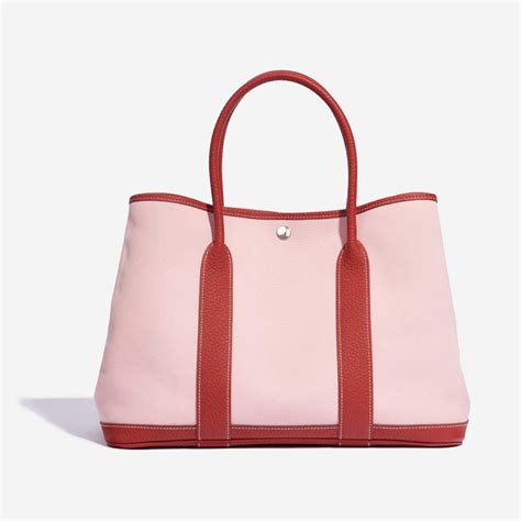 hermes rose sakura garden party canava|Hermes garden party.